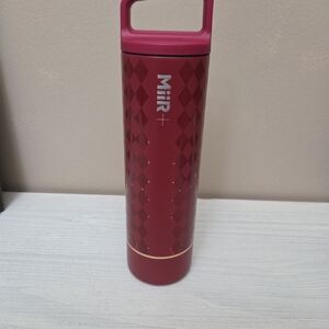 MiiR Starbucks Red Diamond Pattern Thermal Coffee/Water Bottle 20oz